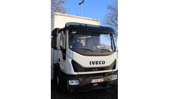 vrachtwagen IVECO EUROCARGO ML120E22/P, diesel, 6728cm³,162kW, 1e inschr, 27/7/17, ZCFAG1EG402669297, 1362km, CO³-uitstoot ng, EURO VI, kenteken I+II, gelijkvormigheidsattest, keuring geldig tot 26/7/22, 2sleutels